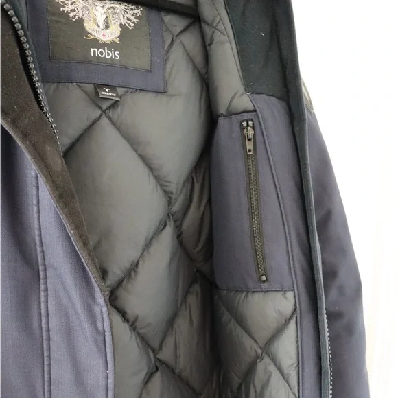 Nobis down filled jacket with fur hood - Picture 4 of 5